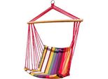 Sedia Pensile Zolta, Altalena Pensile, Sedia Pensile Per Giardino, Balcone, Soggiorno - Amaca Fino A 120 Kg Viola 50X100 Cm