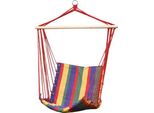 Sedia Pensile Zolta, Altalena Pensile, Sedia Pensile Per Giardino, Balcone, Soggiorno - Amaca Fino A 120 Kg Giallo 50X100 Cm