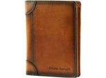 Bruno Banani Pelle Portafoglio Wallet Cognac Marrone