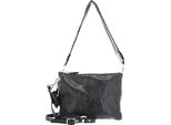Gabs Pelle Borsa A Tracolla Borsa A Tracolla Mirea Tg Naplak Silver Bag Grafite Grigio