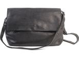 Harold's Pelle Borsa A Tracolla Borsa A Tracolla Submarine Handbag Flap Black Nero