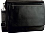 Leonhard Heyden Pelle Borsa A Tracolla Laptop Bag Con Scomparto Per Laptop Montreal Shoulder Bag Black Nero