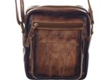 Greenland Nature Pelle Borsa A Tracolla Mascu & Line Crossbody Bag Brown Marrone