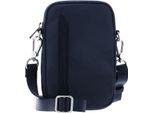 Lacoste Borsa Per Cellulare Phone Holder Bleu Nuit Blanc Blu Scuro