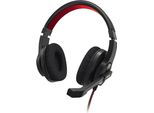 Hama "HS-USB400 V2"" - Headset - OhrumschließEnd - Kabelgebunden - USB-A - Schwarz, Rot"