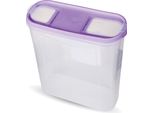 Barattoli Con Coperchio 4,5 Litri (Viola), Contenitore Ermetico Per Alimenti Sfusi Senza Bpa, Set Di Contenitori - Barattoli Per Alimenti Con Coperchio A Cerniera