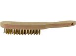 Spazzola Strend Pro BBC4, 4 File, In Ottone, Manico In Legno