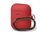 Elago Custodia Di Ricarica Wireless In Silicone Da Appendere Per Airpods 2 / Airpods 1 Rosso