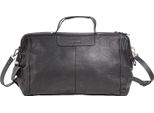 Harold's Pelle Borsa Da Viaggio Country Framebag Travelbag Black Nero