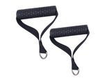Inf Confezione Da 2 Manici Per Fascia Di Resistenza Maniglie Per Fascia Per Esercizi Per Allenamento Pull Up Nero