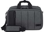 American Tourister Borsa A Tracolla Zaino Con Scomparto Per Laptop Streethero 3-Way Boarding Bag Grey Melange Grigio Scuro