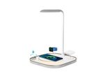 4In1 Led Stazione Di Ricarica Lampada Da Tavolo Qi Wireless Charger Lampada Da Lettura Wireless Luce