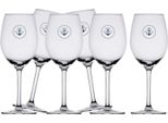 Set Di 6 Bicchieri Da Vino Infrangibili, Ecozen - Sailor Soul