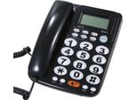 L011B Linea Telefonica Fissa Per L'ufficio E La Casa, A Mani Libere | Personalizzazione Della Luminosità Su 5 Livelli | 50 Gruppi Per Le Chiamate In Entrata + 14 Gruppi Per La Memorizzazione Delle Chiamate In Uscita | 16 Suonerie