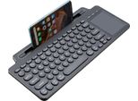 Tastiera Sottile Portatile, Tastiera Bluetooth Wireless A 2,4 Ghz Con Touchpad, Batterie Aaa Non Incluse, Nero