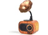 Altoparlante Musicale Retrò Altoparlante Senza Fili Vintage Bt Altoparlante Portatile Per Esterni