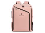 Pactastic Zaino Borsa Da Viaggio Con Scomparto Per Laptop Urban Collection Travel Backpack 55 Cm 40L Rose Rosa