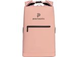 Pactastic Zainetto Zaino Con Scomparto Per Laptop Urban Collection Rolltop Backpack 50 Cm 27L Rose Rosa