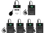 Retekess TT122 Sistema Di Guida Turistica, Sistema Di Audioguida Wireless 150M, Sistemi Di Interpretariato Ecclesiastico Per Turismo, Visite A Fabbriche, Conferenze, Governo, Università, Supermercati