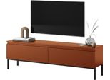 Selsey Bemmi - Lavagna Per Tv, Rosso Mattone Con Gambe In Metallo, 150 Cm