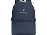 Pactastic Zainetto Zaino Con Scomparto Per Laptop Urban Collection Round Top Backpack 44 Cm 20L Dark Blue Blu Scuro