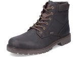 Rieker Uomo Stivaletto Stringato In Pelle Con Zip 38842, Misura:45 Eu, Colore:Marrone