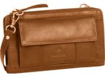 Mustang Pelle Portafoglio Borsa A Tracolla Salamanca Tome Wallet Bag Cognac Marrone Chiaro