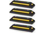 Swanew 4X Fermaruote Protezione Anticollisione Parcheggio Stop Garage 54X15X10Cm Parcheggio Distanziatore