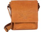 Mustang Pelle Borsa A Tracolla Valencia Pisco Shoulderbag Cognac Terracotta