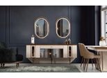 Credenza In Legno Beige 212 X 48 X 84 Cm Jvmoebel