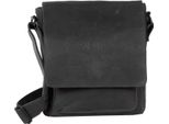 Mustang Pelle Borsa A Tracolla Valencia Pisco Shoulderbag Black Nero