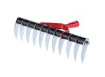 Arieggiatore Kadax "Strand"", Arieggiatore Manuale Per Giardino In Metallo, Unilaterale, Senza Manico, 36 Cm"