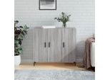 Vidaxl Credenza Grigio Sonoma 90X34X80 Cm Materiale A Base Di Legno