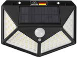 Solarmax Led Lampada Solare Da Parete Rilevatore Di Movimento Lampada Solare Per Esterni 270° 308 Led