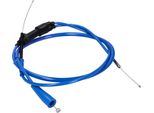 Cavo Acceleratore Completo Doppler Ptfe Blu Per Derbi Senda 00-, Gilera Smt, Rcr -05