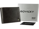 Portafoglio Classico Da Uomo In Pelle - Rovicky