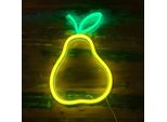 Luce Led Neon, Applique Decorativa, Lampadina, Circa 16,5 X 23,5 X 2 Cm