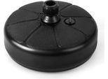 Costway Supporto Per Ombrellone Riempibile, Supporto Per Ombrellone Per Pali Da 38 Mm, Ø37 Cm Supporto Per Ombrellone Supporto Per Ombrellone Per Giardino, Balcone