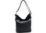 Shopper Nera Florence In Pelle D2OTF159S