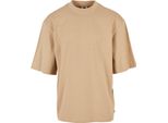 PáNské TričKo Urban Classics Organic Oversized Sleeve Tee Unionbeige - M