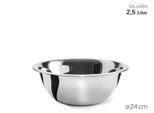 Ciotola Da Cucina Karl Weis Ø 24 Cm, Acciaio Inox
