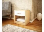 Comodino Luan – Rovere Sonoma / Bianco