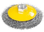 Spazzola Strend Pro CCB-504, 100 Mm, Circolare, A Tazza, Ondulata, M14X2, Filo 0.3 Mm