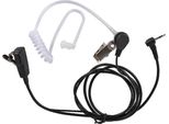 Walkie Talkie 2,5 Mm Auricolari 1 Pin Auricolare Tubo Acustico Di Copertura Con Microfono Ptt Compatibile Con Motorola Talkabout MH230R MR350R T200 T260 T600 MT350R Walkie Talkies Due Vie Microfono