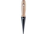 Kadax, Ausilio Per La Semina In Metallo "Kotlik"", Fresa Per Fori Di Impianto Con Comoda Impugnatura In Legno, Accessorio Per La Semina, Nero, 24 Cm"