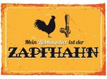 Vianmo Insegna In Legno 20X30 Cm Mein Lieblingstier Ist Der Zapfhahn