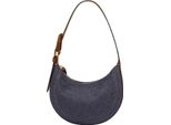 Fossil Borsa A Tracolla Harwell Crescent Bag Blue Blu Scuro