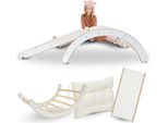 Mamoi® Struttura Di Arrampicata Per Interni 3 In 1 Set. Arco Di Arrampicata Montessori Con Tappetini, Parco Giochi Indoor 1-3 Anni E Scivolo Per Bambini.