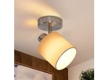 Zmh Plafoniera 1 Fiamma Nera - Faretto Da Soffitto Vintage Spot Da Soffitto Faretto Da Parete Led Orientabile 350° E14 Per Soggiorno Camera Da Letto Cucina Corridoio (Senza Lampadina)