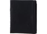 U.S. Polo Assn. Pelle Portafoglio Essex Wallet With Coin Leather Black Nero